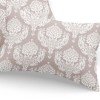 Set fete de perna 50x70 cm policoton Baroc Maro cu model sofisticat in stil clasic