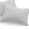 Set fete de perna 50x70 cm policoton Solid Gri cu design minimalist si elegant
