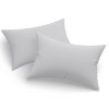 Set fete de perna 50x70 cm policoton Solid Gri cu design minimalist si elegant