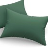 Set fete de perna 50x70 cm policoton Verde cu design simplu si elegant