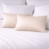 Set 2 fete de perna bej 50x70 cm din bumbac satinat First Choice Satin