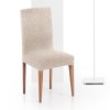 Set 2 huse scaun bielastice Premium ROC 40–50 cm bej deschis C/00 - fixare perfectă și aspect modern