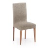 Set 2 huse scaun bielastice Premium ROC 40–50 cm bej inchis C/11 - fixare perfectă și aspect modern