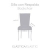 Set 2 huse scaun elastice (sezut+spatar),Troya, C/0 Bej