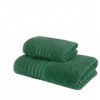 Set 2 prosoape 50x90cm / 70x140cm, bumbac 100%, Verde