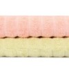 Set 2 prosoape 50x90cm bumbac 100%, BHPC, 406 Green/Light Pink