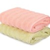 Set 2 prosoape 50x90cm bumbac 100%, BHPC, 406 Green/Light Pink