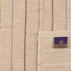 Set 2 prosoape 50x90cm bumbac 100%, BHPC, 407 Crem/Bordo