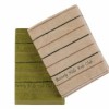 Set 2 prosoape Beverly Hills Polo Club 50x90cm bumbac 100%, bej și kaki, densitate 480g/mp