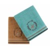 Set 2 prosoape 50x90cm bumbac 100%, BHPC, 408 Bej, Bleu