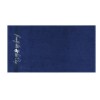 Set 2 prosoape Beverly Hills Polo Club 50x90cm bumbac 100%, gri și albastru, densitate 450g/mp