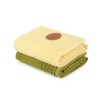 Set 2 prosoape 50x90cm bumbac 100%, BHPC, 410 Kaki, Galben