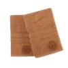 Set 2 prosoape 50x90cm bumbac 100%, BHPC, 411 Maro