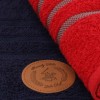 Set 2 prosoape Beverly Hills Polo Club 50x90cm bumbac 100%, roșu și bleumarin, densitate 450g/mp