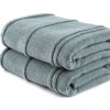 Set 2 prosoape bumbac 100% microcoton Verde, Hobby Home