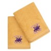 Set 2 prosoape 70x140cm bumbac 100%, BHPC, 401 Mustard