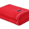 Set 2 prosoape 70x140cm bumbac 100%, BHPC, 401 Red