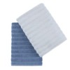 Set 2 prosoape 70x140cm bumbac 100%, BHPC, 406 Blue, Light Blue