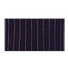Set 2 prosoape Beverly Hills Polo Club 70x140cm bumbac 100%, bleumarin cu dungi albe și roșii, densitate 480g/mp