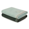 Set 2 prosoape Beverly Hills Polo Club 70x140cm bumbac 100%, verde, densitate 450g/mp