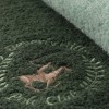Set 2 prosoape Beverly Hills Polo Club 70x140cm bumbac 100%, verde, densitate 450g/mp