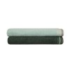 Set 2 prosoape Beverly Hills Polo Club 70x140cm bumbac 100%, verde, densitate 450g/mp