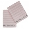 Set 2 prosoape bumbac 100%, Beverly Hills Polo Club, Roz Deschis 70x140cm, 203 - Light Pink