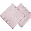 Set 2 prosoape bumbac 100%, bordura jacquard, Bahar Home, Spring - Pink