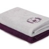 Set 2 prosoape bumbac 100%,BHPC, 70x140cm, 402 Purple/Light Grey