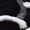Set 3 covorase baie acril, Alessia Home, Elegant Black