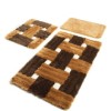 Set 3 covorase baie acril, Alessia Home, Piazza Coffe