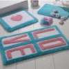 Set 3 covorase baie, Alessia Home, Love - Turquoise