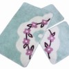 Set 3 covorase baie, Alessia Home, Milan Mint