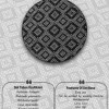 Set 3 covorase baie dreptunghiulare, Chilai Home, Hunter Djt