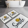 Set 3 covorase baie dreptunghiulare, Chilai Home, Smile Djt