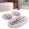 Set 3 covorase baie ovale, Chilai Home, Lavanda
