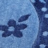Set 3 piese husa decorativa si 2 covorase baie, Confetti, Bandırma Dark Blue