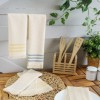 Set 6 prosoape bucatarie bumbac 100%, 30x50cm Natural