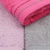 Set 3 prosoape bumbac 100%, Beverly Hills Polo Club,401 Fuchsia, Lila, Gri