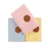 Set 3 prosoape 50x90cm bumbac 100%, BHPC,410 Bleu, Galben, Roz