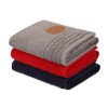 Set 3 prosoape 50x90cm bumbac 100%, BHPC,410 Grey, Dark Blue, Red