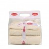 Set 3 prosoape bumbac 100%,Hobby Home Crem