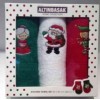 Set 3 prosoape bumbac 100% cu broderie Craciun, Noel Ailesi