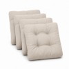perna scaun sau podea cappuccino40x40x8 cm pentru terasa si gradina