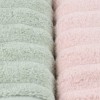 Set 4 prosoape 50x90cm bumbac 100%, BHPC, 406 Galben, Verde, Roz, Bleu