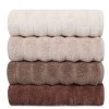 Set 4 prosoape 50x90cm bumbac 100%, BHPC, 406 Mink