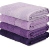 Set 4 prosoape 50x90cm bumbac 100%, BHPC, 801 Lilac