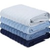 Set 4 prosoape 70x140cm bumbac 100%, BHPC, 406 Blue