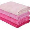 Set 4 prosoape 70x140cm bumbac 100%, BHPC, 801 Pink