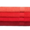 Set 4 prosoape 70x140cm bumbac 100%, BHPC, 801 Red